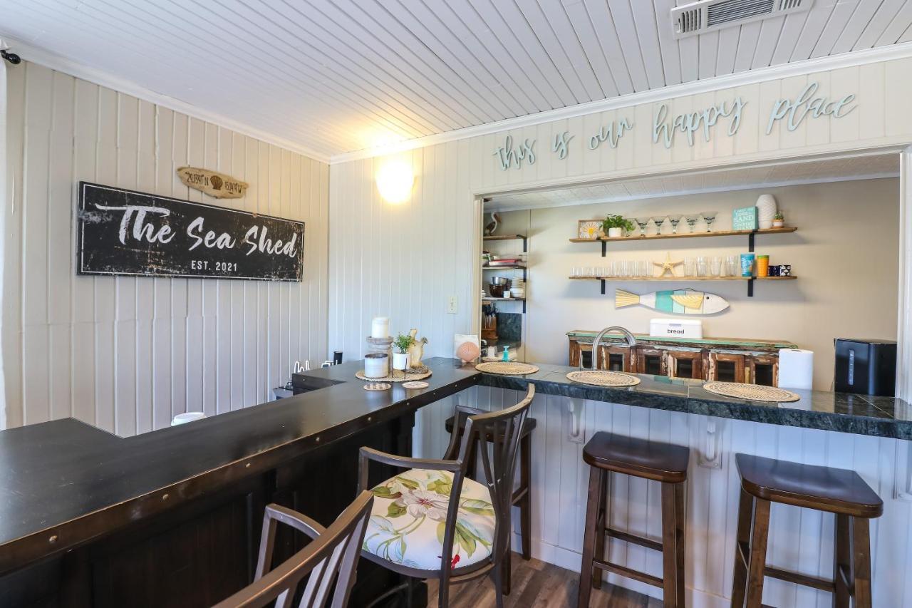 One-Of-A-Kind Beach Home With Lounge Bar Game Room Galveston Exterior foto
